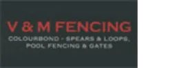 V & M fencing logo